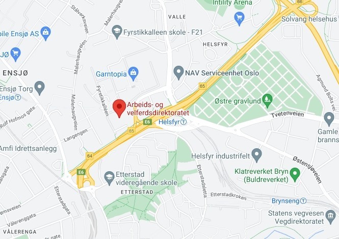 Telefon og mail - dersom du ikke når frem på 55553333