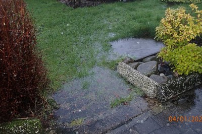 Farsund kommune - Overvann i Kaneheia - 01 04 2023 Vann - IGJEN